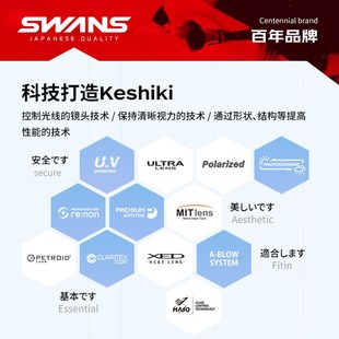 swans泳镜近视高清防雾防水男女款带度数游泳专用泳帽泳镜套装