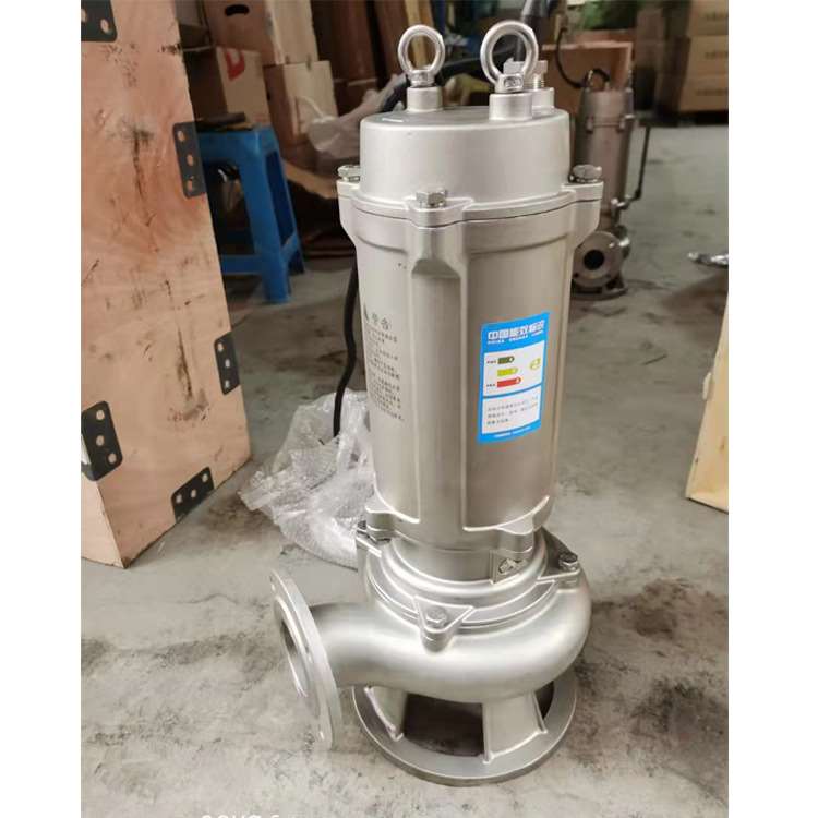 新品污水泵316不锈钢耐酸硷化工泵316L潜水排O污不锈钢潜水泵304