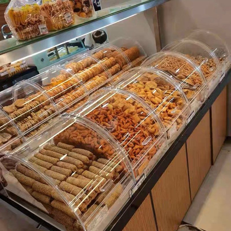 面堆头透明盒超市堆头箱子糖果柜超市食品箱散货架直销,商业/办公家具,超市货架,淘宝优惠券,粉丝福利购,淘宝优惠卷