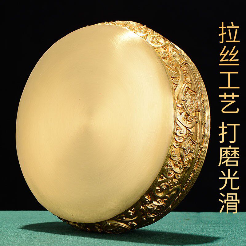 三十七供曼扎盘曼茶盘慧宝铜八吉祥曼扎盘大号曼达盘修盘
