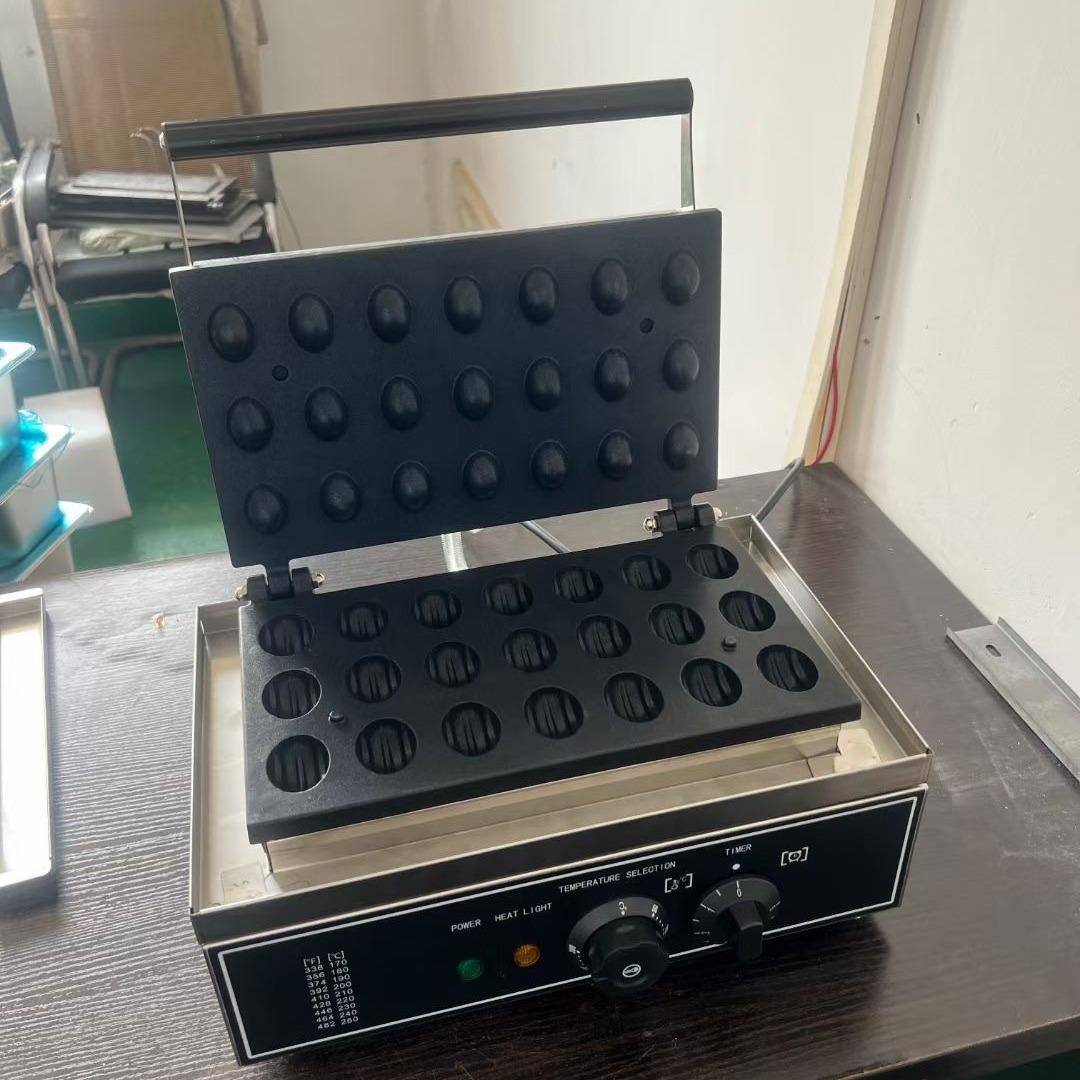 跨境热销商用电热烤饼机核桃饼机华夫饼机电热核桃饼机器设备厂家