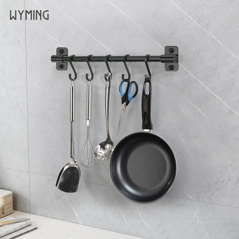 厨房挂钩厨房收纳挂杆锅铲收纳厨用s钩挂架配件单钩子,厨房/烹饪用具,厨房墙壁置物架/厨房墙壁挂架,淘宝优惠券,粉丝福利购,淘宝优惠卷
