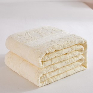 纯棉单人双人老式毛巾被全棉加厚毛巾毯子线毯午睡空调毯盖毯夏季