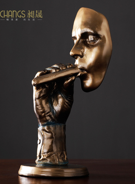 个性桌面吸烟者摆件创意酒吧生日礼物KTV吧台配饰夜店装饰工艺品