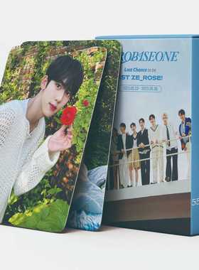 现货55张ZB1小卡ZEROBASEONE明信片章昊成韩彬明星周边