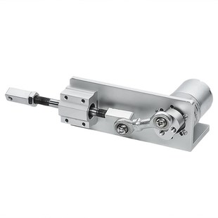 偏心轮轴连杆传动直线电机曲柄机构摇臂伸缩马达自动往复机式