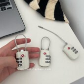 出国SA 锁避免强行撬开 背行李箱小巧安全密码 海关密码 锁