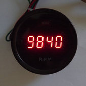 整表 数字转速表 红绿蓝白可选 车仪表 汽车仪表摩托车仪表改装