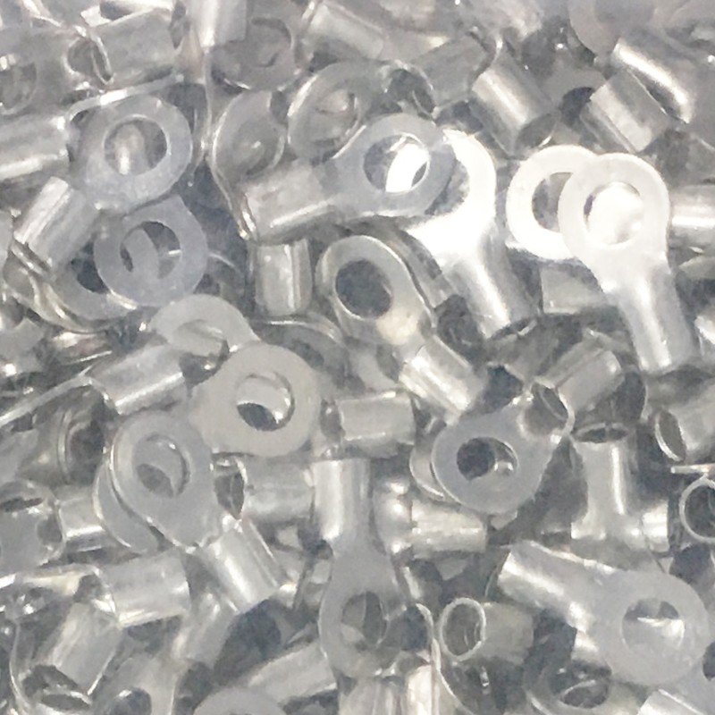 RNB6 冷压圆形O型裸端头紫铜焊口接线端子0只