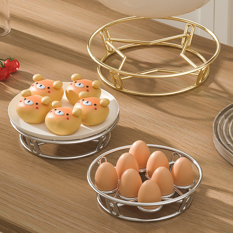 蒸架隔水蒸片家用蒸格篦子蒸盘蒸屉蒸菜架子锅架厨房