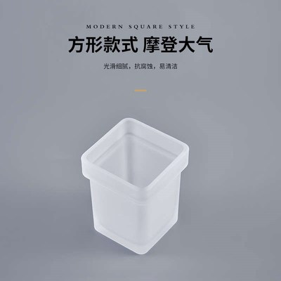 德国高端卫生间白色马桶刷套装全铜实心厕所刷子清洁刷壁挂式家用