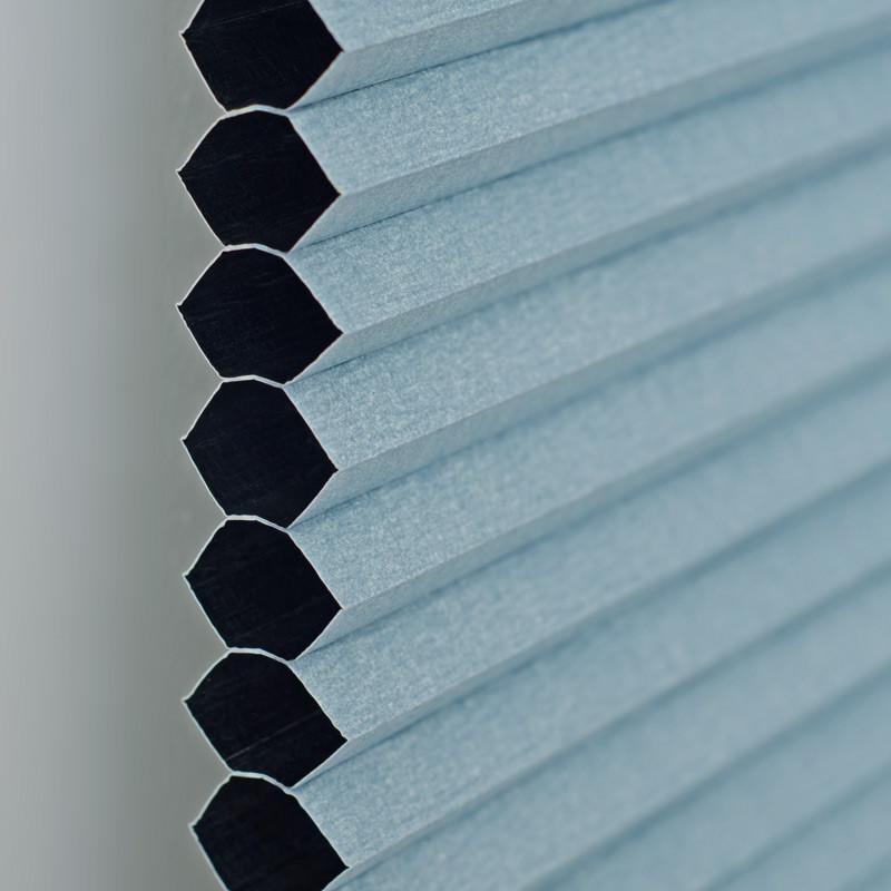 致尚拉珠蜂巢帘遮光窗帘卧室飘窗蜂窝帘客厅折叠帘隔断书房风琴帘