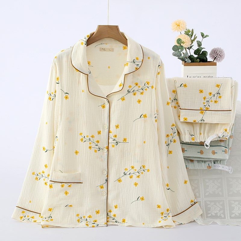 纯棉纱布月子服春季产后产妇哺乳孕妇睡衣女春秋全棉两件套怀孕期,孕妇装/孕产妇用品/营养,家居服套装,淘宝优惠券,粉丝福利购,淘宝优惠卷