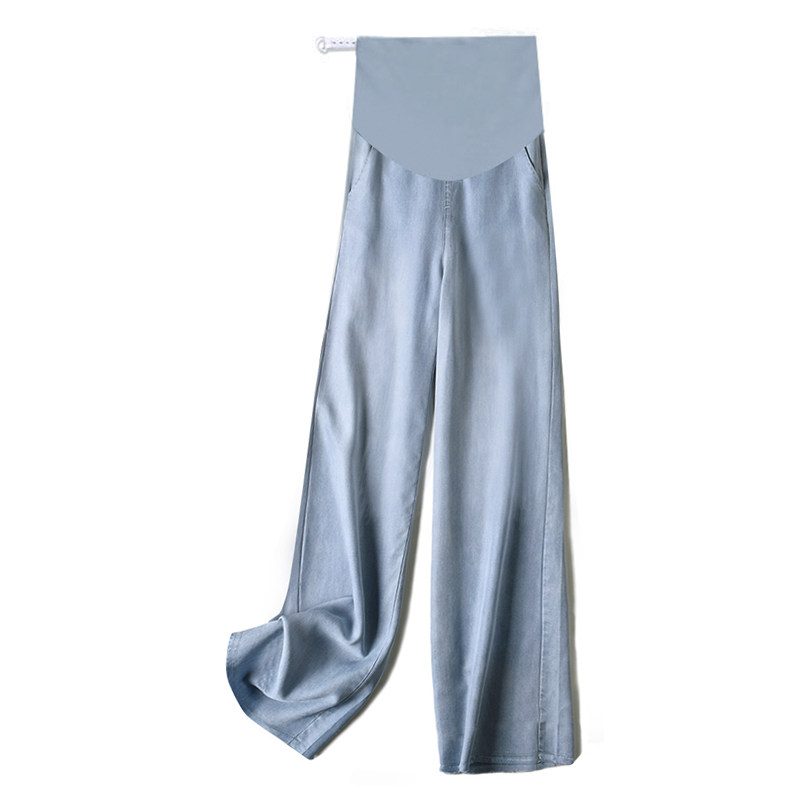 孕妇裤子秋冬秋季冰丝牛仔裤外穿春秋垂感宽松休闲阔腿裤长裤秋装,孕妇装/孕产妇用品/营养,孕妇休闲裤,淘宝优惠券,粉丝福利购,淘宝优惠卷