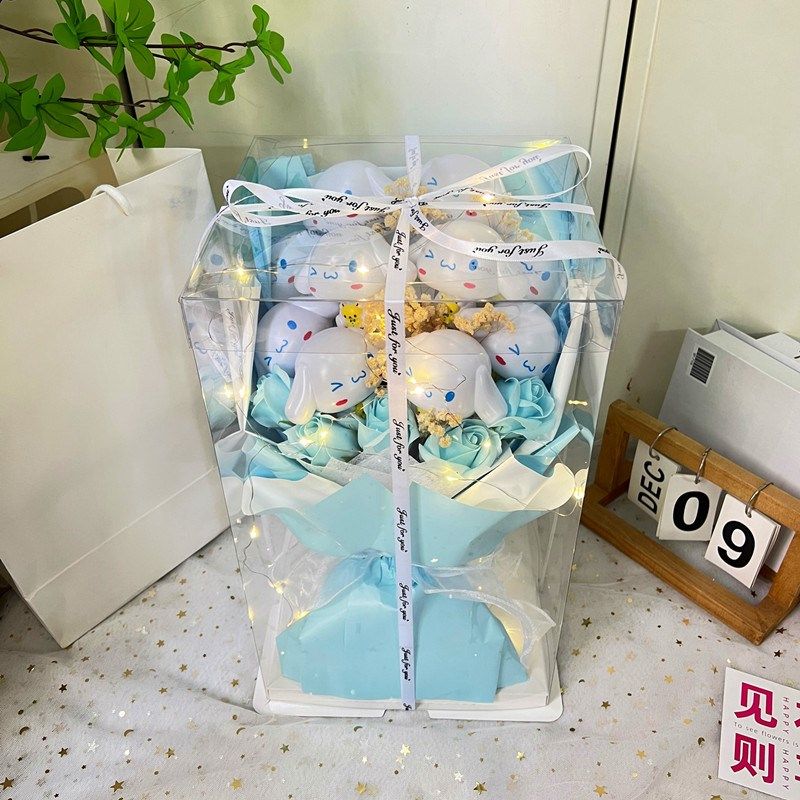 库洛米玉桂狗公仔玩偶花束卡通礼盒儿童生日礼物送男女友女生闺蜜