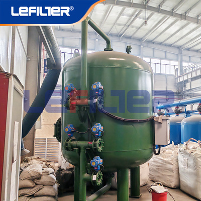 石英砂多介质过滤器除铁除锰设备 活性炭浅层砂过滤罐 锰砂过滤器