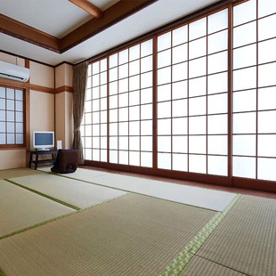 日式推拉门和室窗实木移门障子门榻榻米门隔断门和室门定制格子门