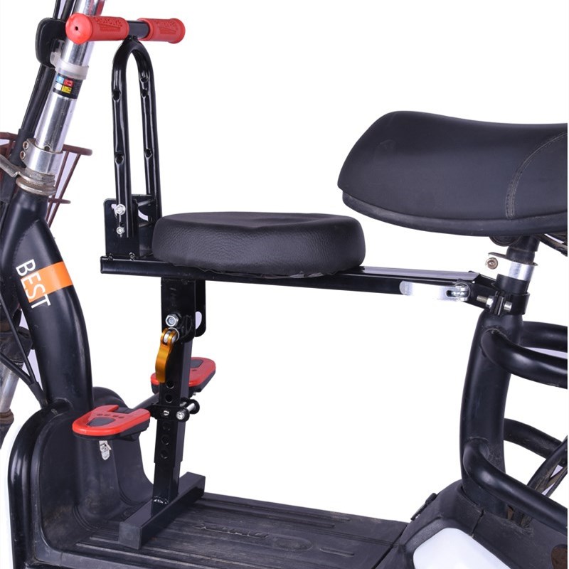 电动车前置座椅自行车车儿童安全坐椅可折叠小孩凳儿童椅