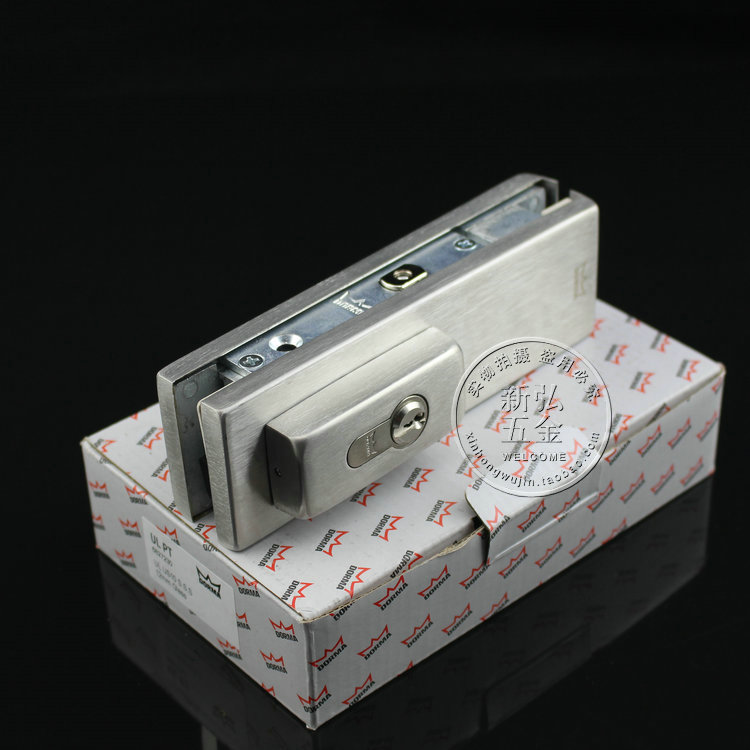 ORA多玛地弹簧无框玻璃门地锁 门夹 可查防伪