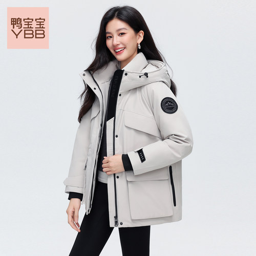 时尚工装派克羽绒服外套