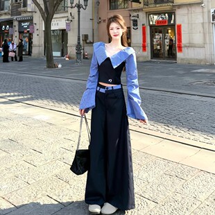 秋季设计感小众chic韩系套装女2026新款高级感开秋气质穿搭一整套