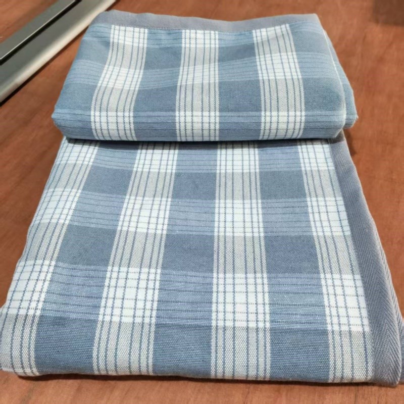 厚实清爽老粗布凉席床单加厚宿舍单人双人空调席双面床席多色