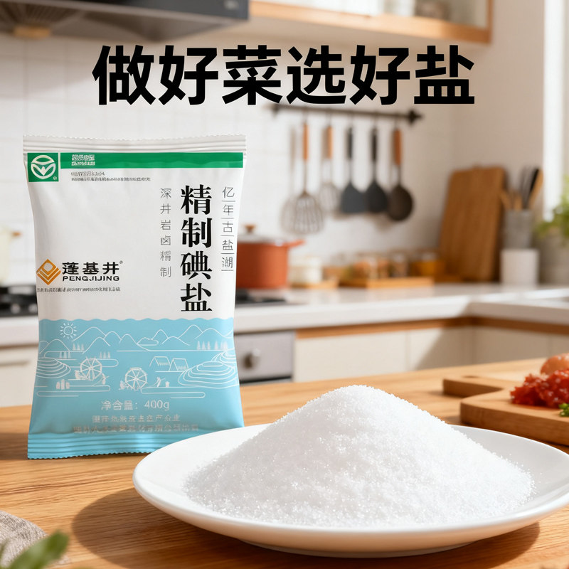 四川家用食用盐400g加碘盐精制深井盐食盐矿盐细盐炒菜盐巴袋装,粮油调味/速食/干货/烘焙,食盐,淘宝优惠券,粉丝福利购,淘宝优惠卷