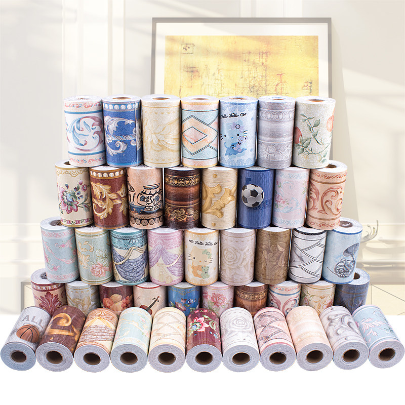 客厅自粘踢脚线厨房腰线贴纸卫生间瓷砖防水墙贴相框装饰加厚立体,家居饰品,软装墙贴,淘宝优惠券,粉丝福利购,淘宝优惠卷