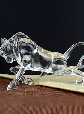 牛年生肖牛摆件牛转礼物办公桌汽车家居装饰属相招财礼品