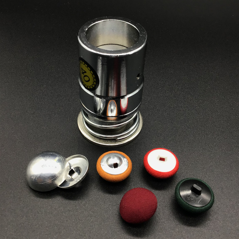模菇工具蘑具 波子面高盖布纽扣 磨扣子布具 圆形
