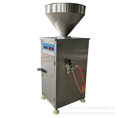 ZL-3型香0气动定量扭结灌肠ZL-30灌香肠机肠商用机腊肠机做香肠器