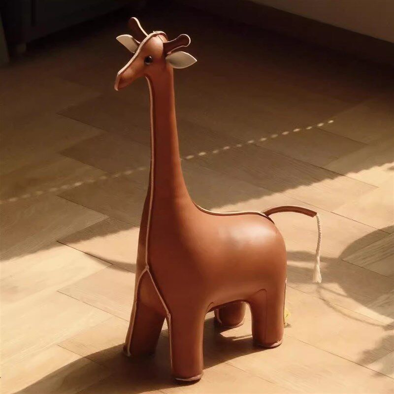 玩宠 萌宠  手工皮质坐凳高端礼物儿童家居装饰摆件,家居饰品,落地摆件,淘宝优惠券,粉丝福利购,淘宝优惠卷