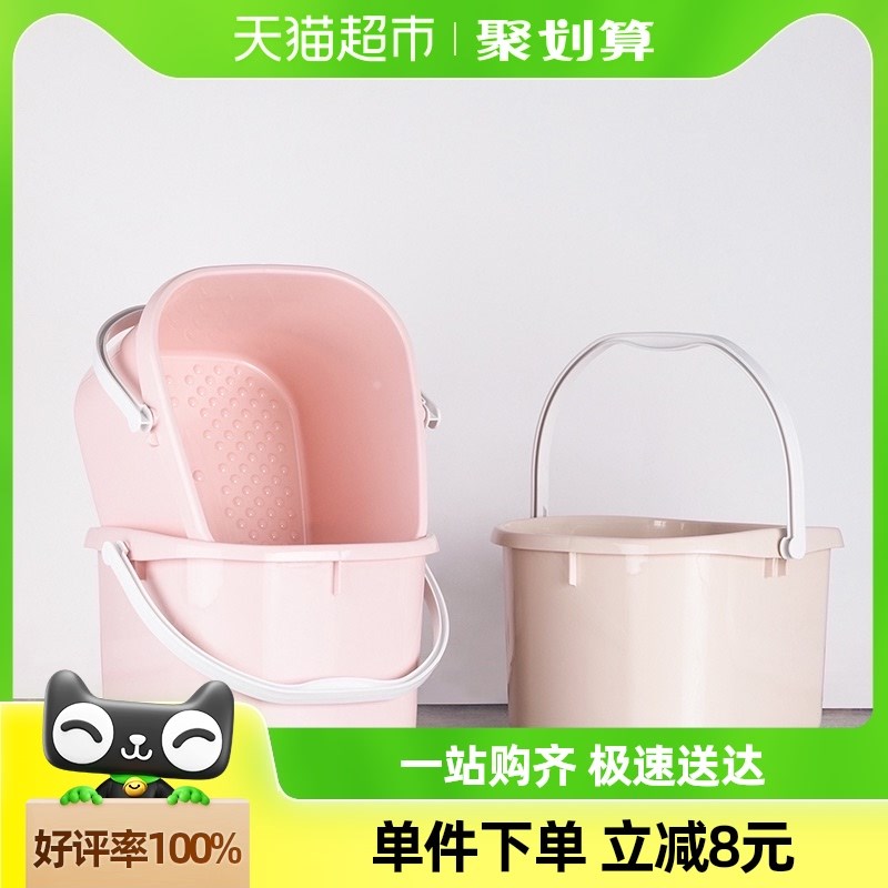 足浴盆泡脚盆家用泡脚水桶塑料盆按摩足浴桶深桶沐浴盆