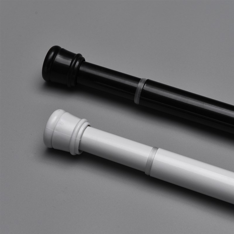 免安装伸缩杆卧室飘窗阳台晾衣卫生浴帘杆简易可收缩超长挂窗帘杆