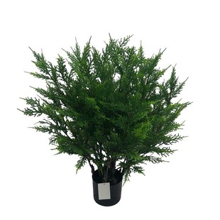 仿真植物盆栽柏树小号绿植迎客松美人松园林工程造景装饰直售