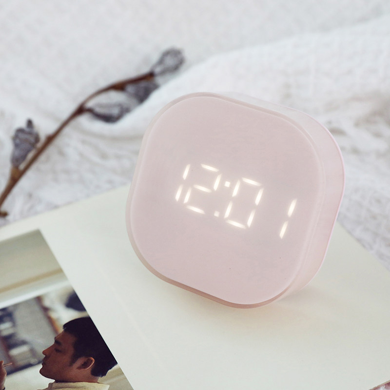 方块小闹钟简约夜光静音床头宿舍学生用多功能电子钟电子闹钟,居家日用,定时器/计时器,淘宝优惠券,粉丝福利购,淘宝优惠卷