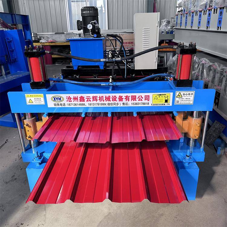 840/900双层压瓦机一机两用彩钢压瓦机冷弯成型机压瓦机