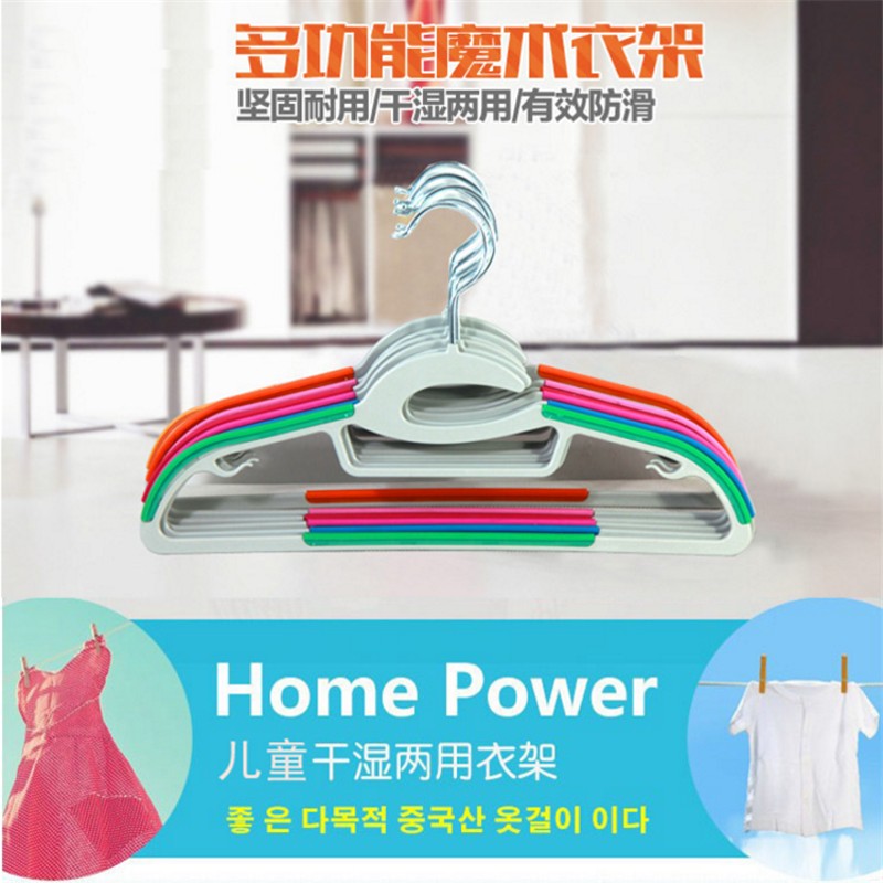 衣架家用晾架防滑衣挂儿童衣撑撑子晒挂衣架子宿舍用学生