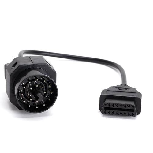 汽车BMW 20Pin to 16 Pin OBD2 Cable 宝马20针连接转换线 OBDII