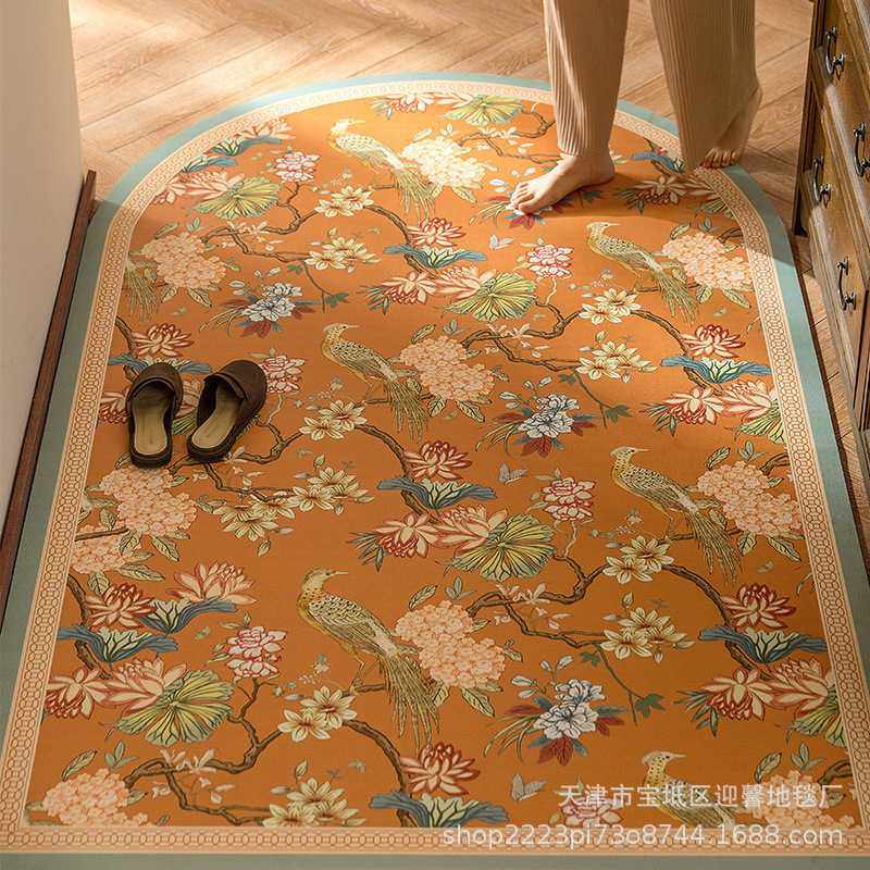 家用轻奢皮革地垫厨房防油防水脚垫pvc玄关耐脏可剪裁地毯易清洁,居家布艺,入户地垫,淘宝优惠券,粉丝福利购,淘宝优惠卷