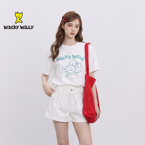 wackywilly韩国t恤夏设计感小众