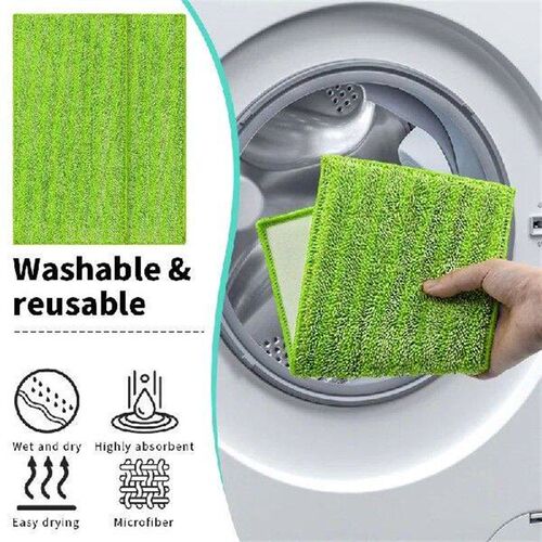 1Pc Reusable Washable Mop Pads for Swiffer WetJet