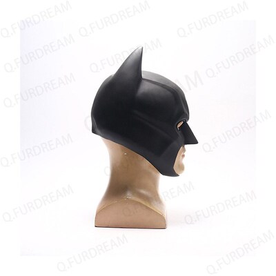 Bat Full Face Mask Full Head Latex Dark Knight Cosplay Headg