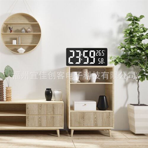 Smart Alarm ClockLEDCreative Digital Large Screen Desk Clock