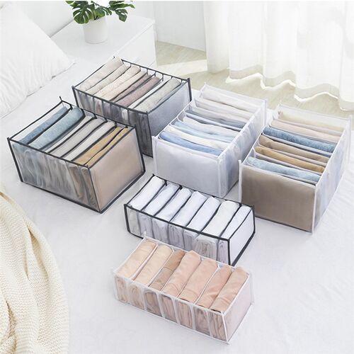 Closet Organizer For Underwear Socks Home Cabinet Divider St