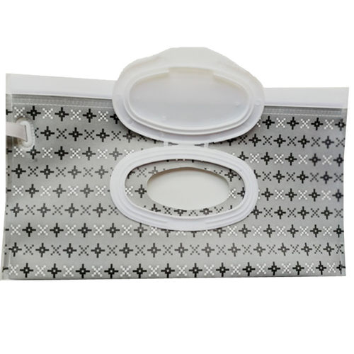 Fashion Wipes Carrying Case Clutch and Clean Wet Wipes Bag f