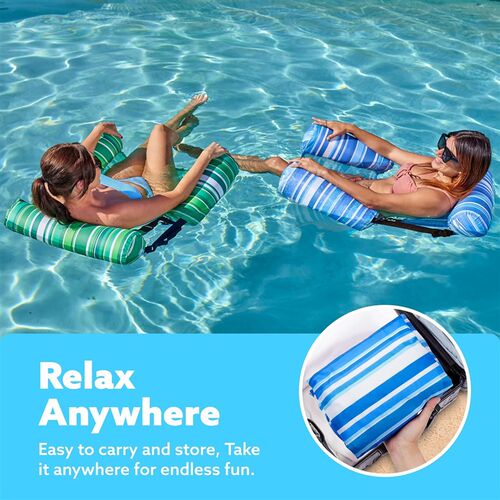 Inflatable Pool Floats Adult Floating Lounge Chairs Blow up