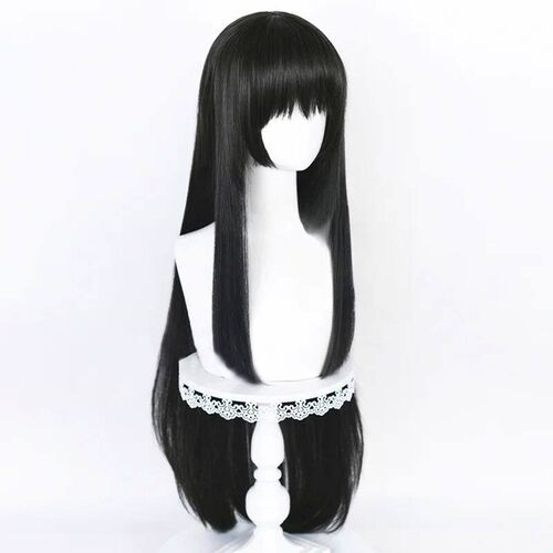 Styles Akemi Homura Cosplay Synthetic Wig cm Long Black