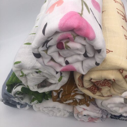 120X110cm Baby Blankets Newborn Swaddle Wrap Blankets Cotton
