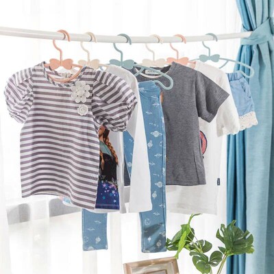 5/3/1Pcs Children Clothes Hanger Baby Clothing Organizer Dis